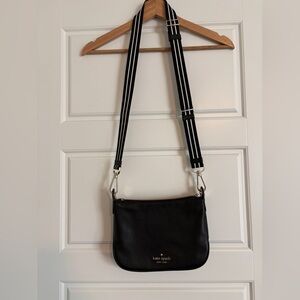 Kate Spade Black and White Crossbody Bag